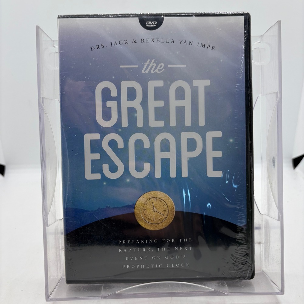 The Great Escape DVD Jack & Rexella Van Impe Prophetic Clock Rapture 2015 NEW